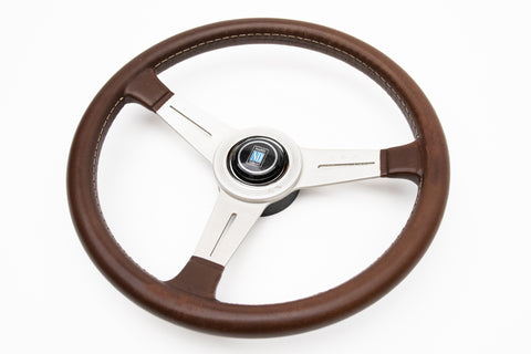 360mm Nardi Classic *1980s Brown Leather*