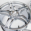 AVS Model 5 17" 9J +35, 8J +38 (5x114.3) *Triple Chrome Plated*