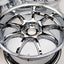 WORK D9R 18" 9.5J +12 (5x114.3) *Triple Chrome Plated*