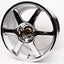 AVS Model 6 17" 9J +35, 8J +35 (5x114.3) *Triple Chrome Plated*