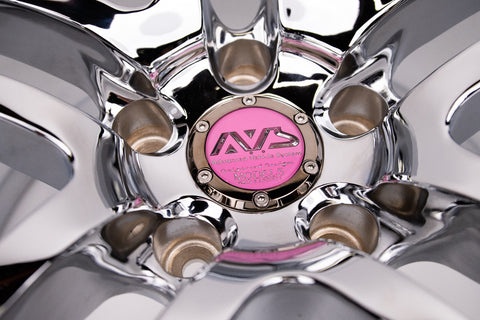 AVS Model 5 18" 9J +35, 8J +30 (5x114.3) *Triple Chrome Plated*