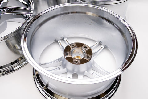 AVS Model 5 18" 10J +19, 9J +10 (5x114.3) *Triple Chrome Plated*