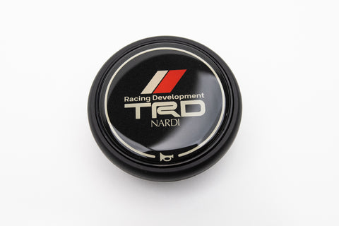 TRD Horn Button *Black Chrome Trim Ring* for NARDI