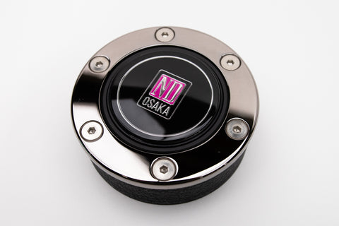 ND Osaka Horn Button *Black Chrome Trim Ring*