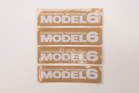 Yokohama Advan AVS Model 6 Spoke Stickers