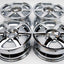 AVS VS-6 17" 9J +35, 8J +35 (5x114.3) *Triple Chrome Plated*