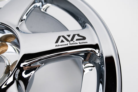 AVS VS-6 17" 9J +35, 8J +35 (5x114.3) *Triple Chrome Plated*