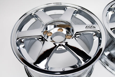 AVS VS-6 17" 9J +35, 8J +35 (5x114.3) *Triple Chrome Plated*