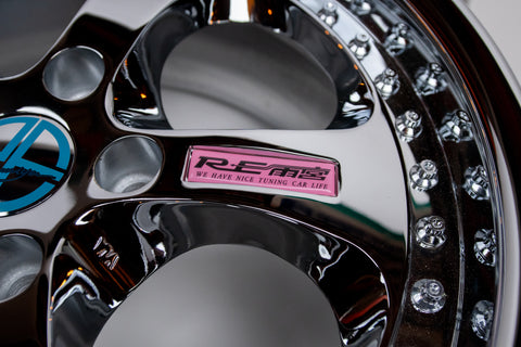 RE雨宮 AW-7 by Desmond 17" 9J +35, 8J +35 (5x114.3) *Triple Chrome*