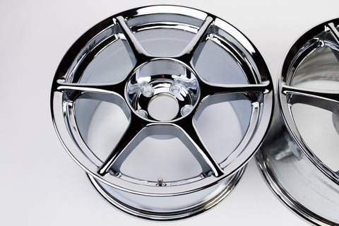 Buddy Club P1 17" 9J +17 (5x114.3) Pair