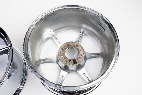 Buddy Club P1 17" 9J +17 (5x114.3) Pair