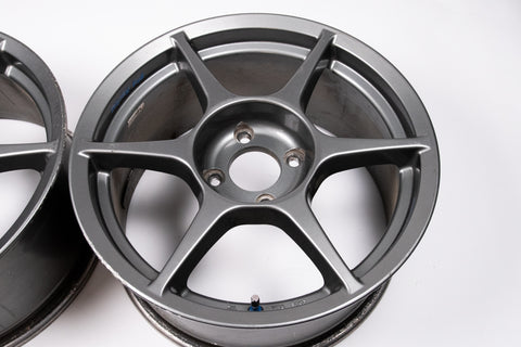 Buddy Club P1 17" 8J +22 (4x114.3) Pair