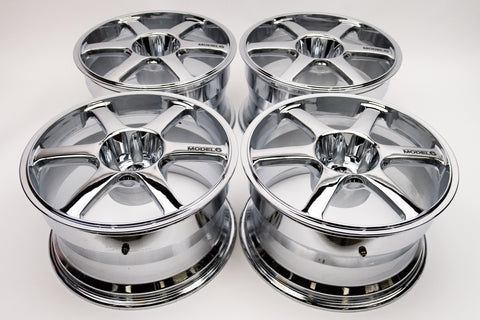 Yokohama AVS Model 6 18" 10J +24 (5x114.3) *Triple Chrome Plated*