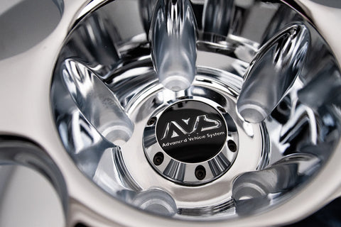 Yokohama AVS Model 6 18" 10J +24 (5x114.3) *Triple Chrome Plated*