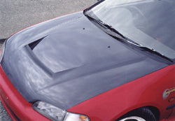 D.speed Honda Civic (EG) Aero Shape Bonnet (FRP)