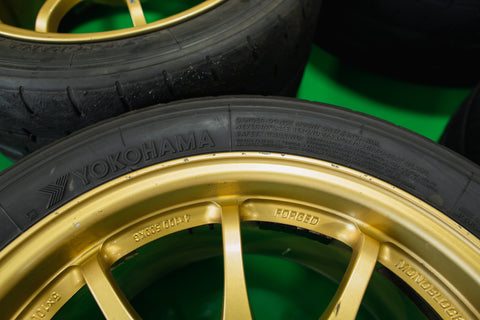 Volk Racing CE28N 17” 9J +43 (5x100) *ADVAN A052 Tires Included*