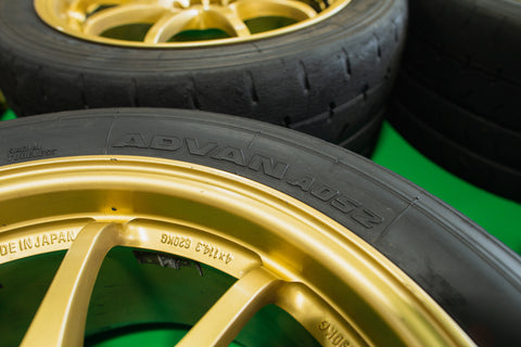 Volk Racing CE28N 17” 9J +43 (5x100) *ADVAN A052 Tires Included*