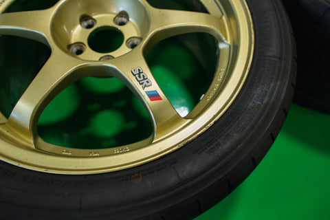 SSR Type C 17” 8.5J +48 (5x100) *ADVAN A052 Tires Included*