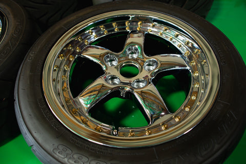 Dunlop Super Xiphos 16" 9J +36, 8J +36 (5x114.3) *Tires Included*
