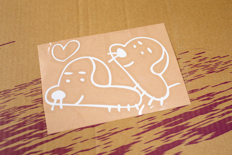 URAS Chihuahua Love Sticker