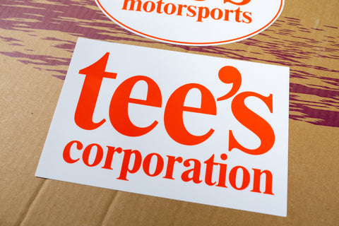Tee's Corporation Stickers