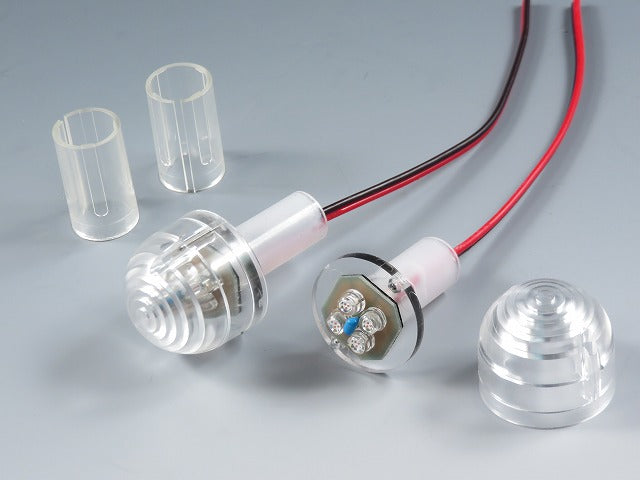 ZOOM ENGINEERING Mazda Roadster (NA / NB) Eunos Mazda NA / NB Roadster Bar End Turn Signals (Pair) (Bulb 12V 10W Orange)