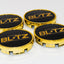 Blitz BRW03 Reproduction Center Caps *Gold/Black*