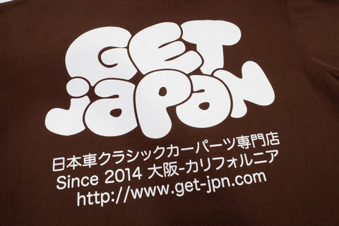 GET Japan Shop Tee Shirt (Chocolate)