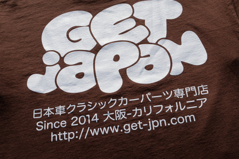 GET Japan Shop Tee Shirt (Chocolate)