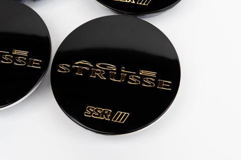 SSR Agle Strusse Reproduction Center Caps *Black/Gold*