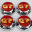 Panasport G7 C5C/C5C2 66mm Reproduction Center Caps *Red/Gold*