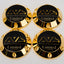 Yokohama AVS Model 6 Reproduction Center Caps *24k Gold Limited Version*