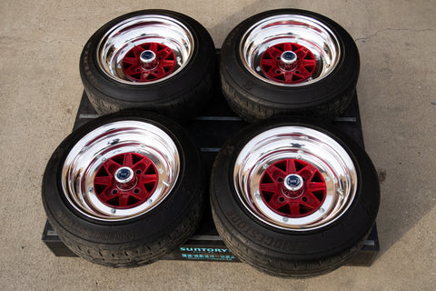 SSR MK3 13" 7.5J -8 (4x100) *Tires Included*