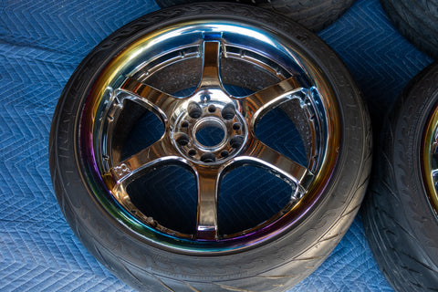 Rays Gramlights 57 Maximum Pro 18" 9.5J +35, 8.5J +25 (5x114.3)  *Tires Included*