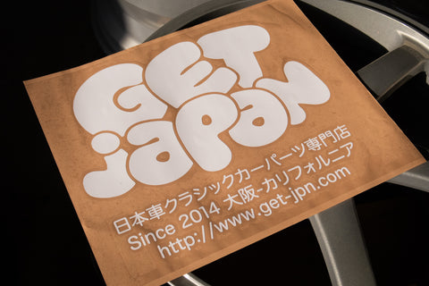 GET Japan Rear Window Sticker