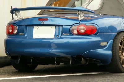 Jet Stream Mazda Roadster (NB1 / NB2) Duck Tail Spoiler T-2 (Quad Fin FRP)
