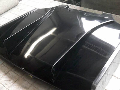 Jet Stream Mazda Roadster (NB1 / NB2) Rear Under Diffuser (Wave Double Fin, FRP)