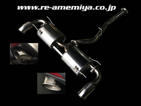 RE Amemiya RX8 Ultimate-Dolphin Tail Muffler Before