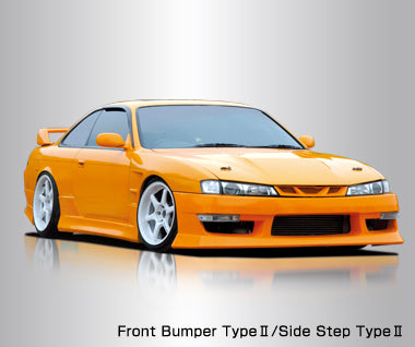 Missile K&M Spirit Nissan Silvia S14 Kouki 3-Piece Aero Set (Front Bumper, Side Steps, Rear Bumper)