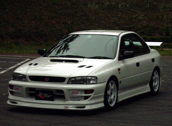 CHARGESPEED Subaru Impreza WRX (GC8) Front Spoiler (ＷＲＸ Bumper for Ver5.6 TYPE-1)