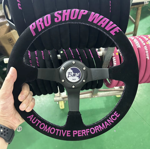 PRO SHOP WAVE Steering Wheel (32 cm Deep Cone)