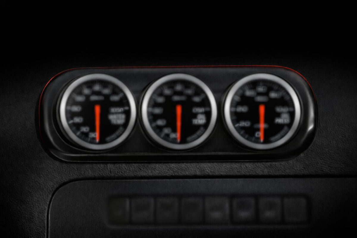 B-WAVE Nissan Silvia S13 / 180SX Triple Gauge Panel