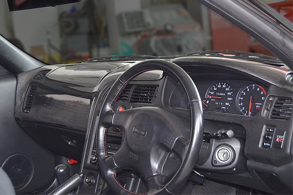 CHARGESPEED Nissan Skyline GT-R (BCNR33) Airbag Cover (Passenger Side) 2