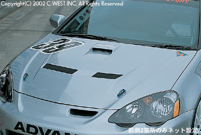 C-WEST Honda Integra (DC5) Aero Bonnet (CFRP)