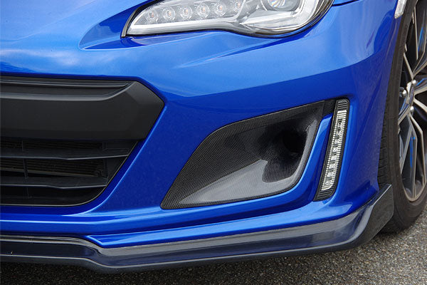 CHARGESPEED Subaru BRZ (ZC6) Series E to H Brake Ducts (FRP Black Gel Coat)