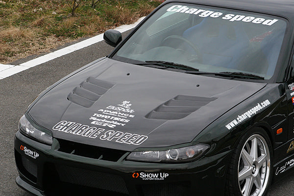 CHARGESPEED Nissan Silvia S13 to S15 Conversion Bonnet