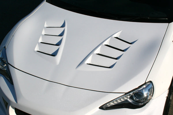 CHARGESPEED Subaru BRZ (ZC6) Series A to D Bonnet with Ducts (FRP) 5