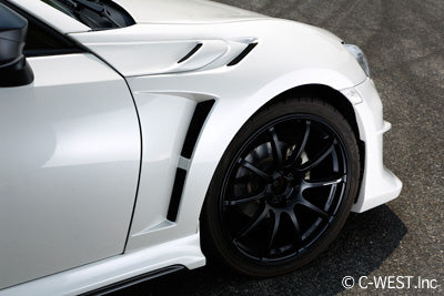 C-WEST Toyota 86 / Subaru BRZ (ZN6 / ZC6) Front Fenders (FRP)