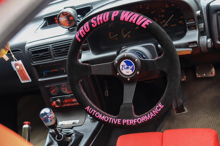 PRO SHOP WAVE Steering Wheel (32 cm Deep Cone)