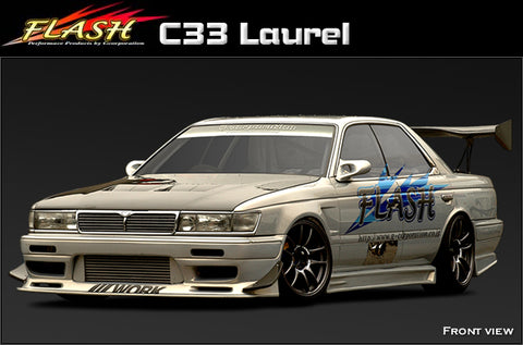 G Corporation Nissan Laurel (C33) Type 2 3-Piece Body Kit